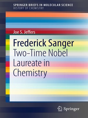 cover image of Frederick Sanger